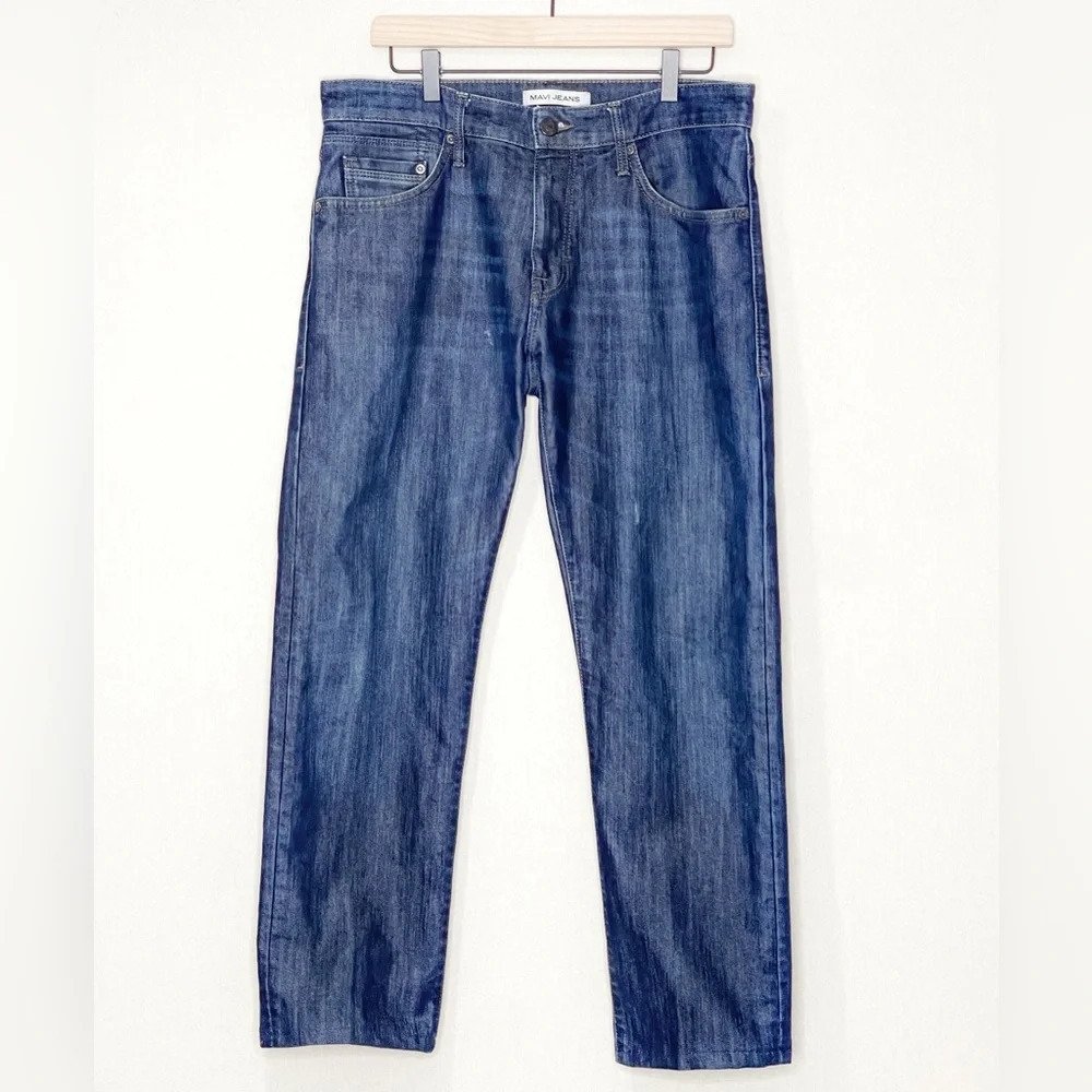 Mavi Zach Straight Leg Jeans‎ Dark Wash Size 33x28